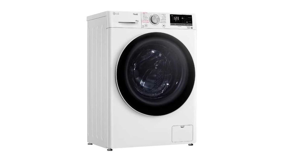 Стиральная машина LG 8 кг — Уничтожает 99,9% бактерий + Доставка