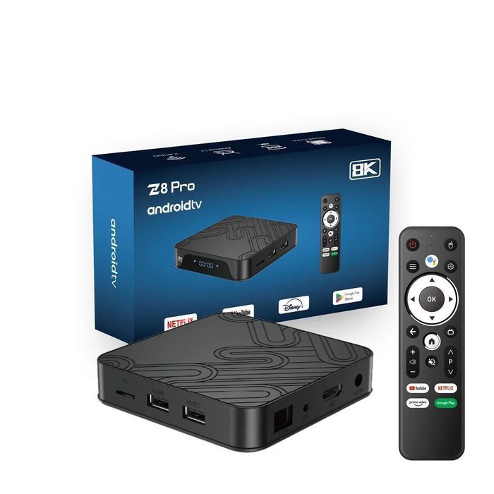 Z8 Pro TV Box – 4GB/32GB | 8K | Tayyor ishlashga