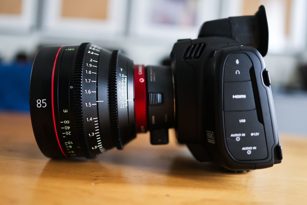 Canon CN-E85mm T1.3 L F Obiectiv Cinematic Montura EF
