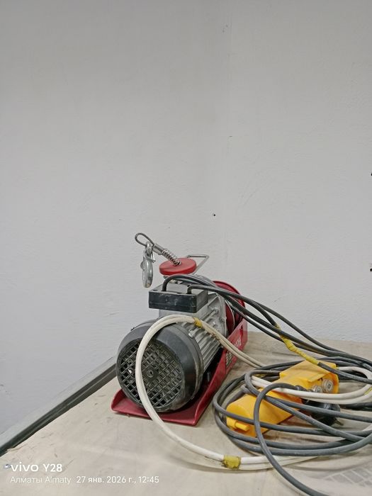 Телфер лебедка кран