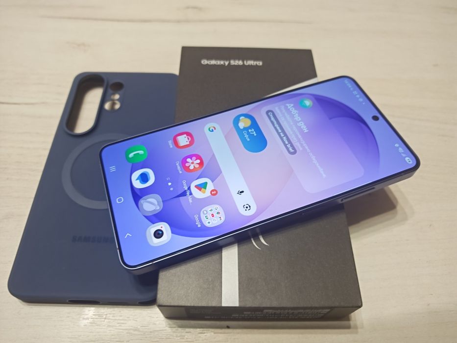 Като нов Samsung Galaxy S26 Ultra 512 GB 12м. Гаранция