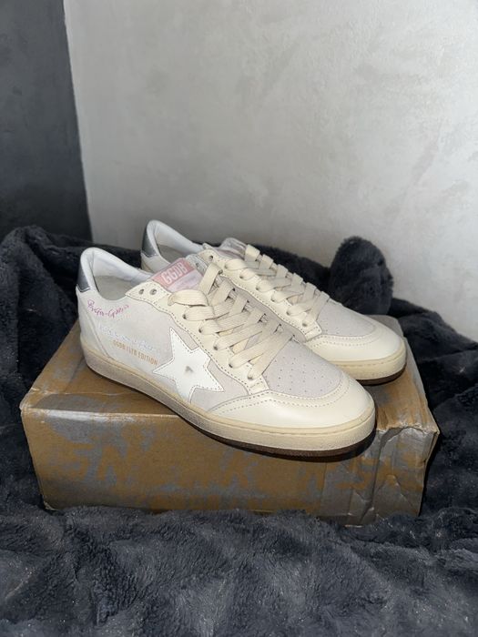 Golden Goose Ball Star Cloud White