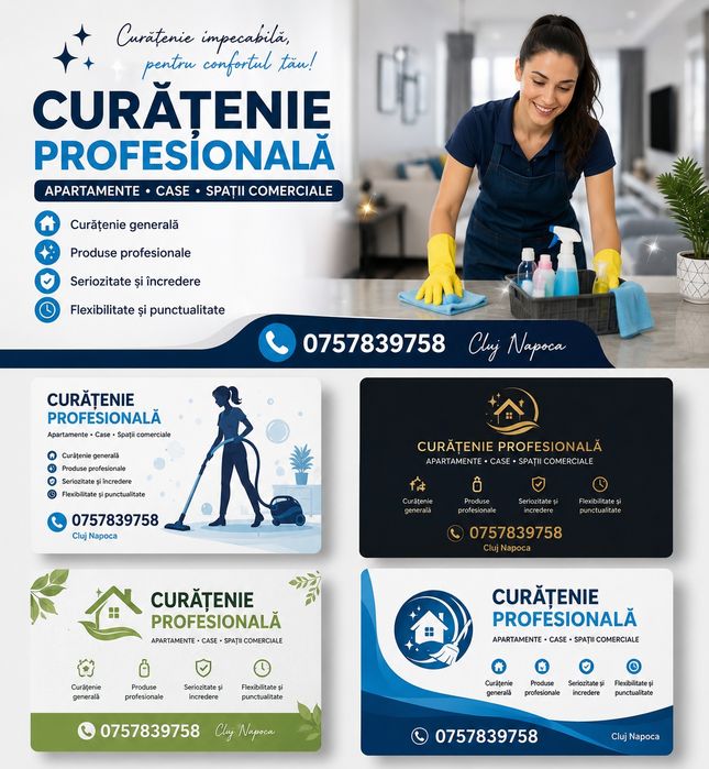 Bună  ziua   executam servicii profesionale de curățenie PFA