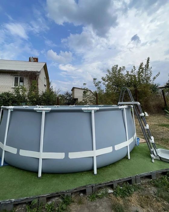 Каркасный бассейн intex 4.47 x 1.22