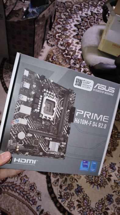 Плата Asus Prime H610 на запчасти