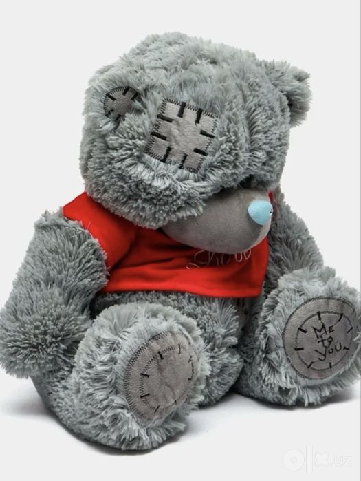 Yumshoq oyinchoq ayiqcha stich teddy kapshonkali ayiqcha