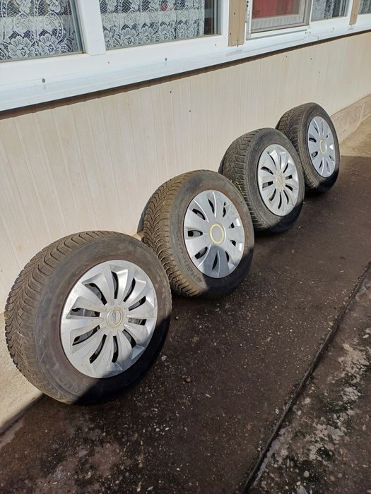 Jante tabla cu cauciucuri de iarna pentru Opel Astra G  !