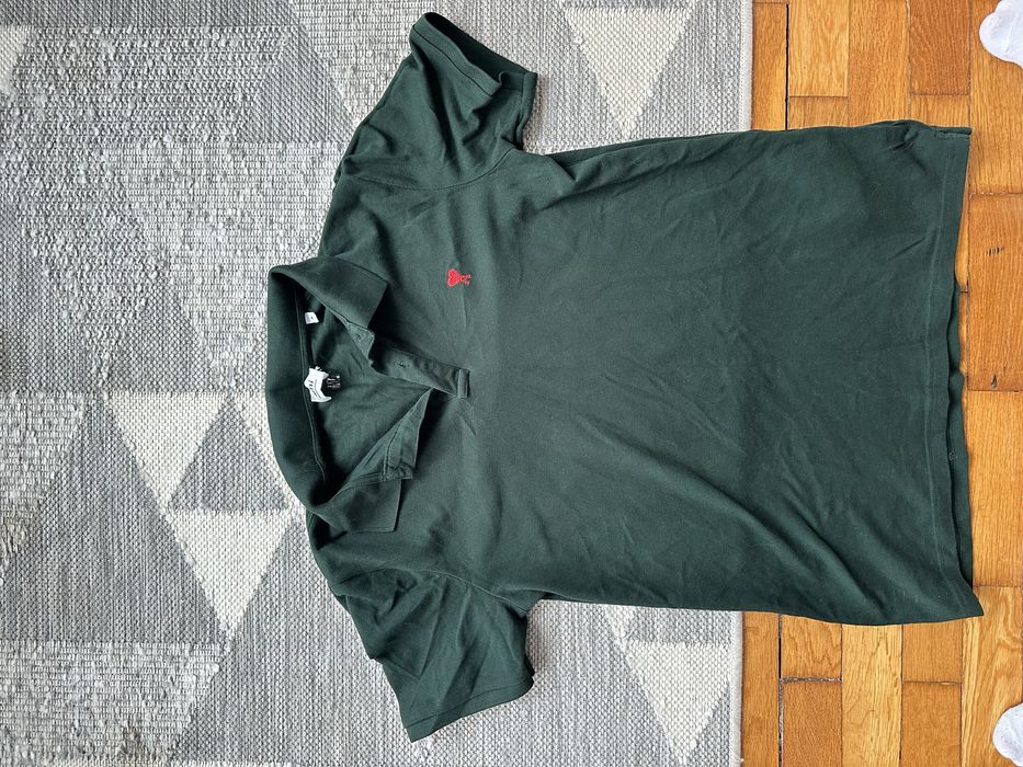 Ami polo shirt green