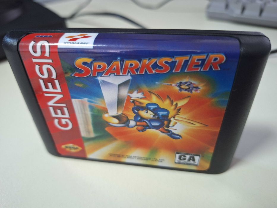 Sparkster game for Sega Mega Drive Genesis