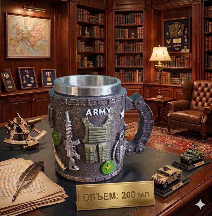 3D Кружка "Армия" 200мл