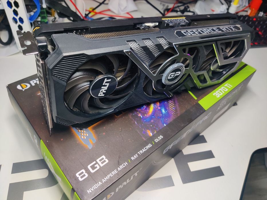 Видеокарта nvidia rtx 3070 ti palit gaming pro oc