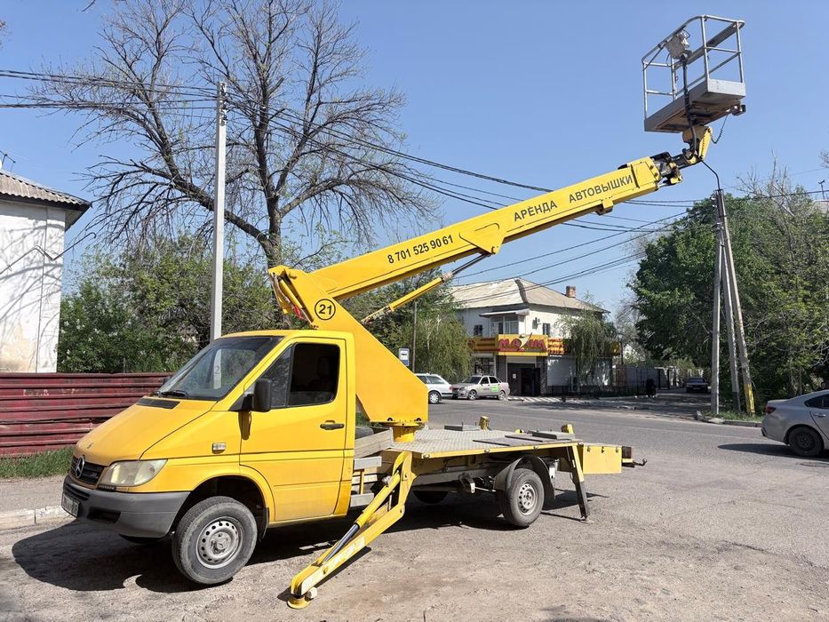 Услуги автовышки 21 м.