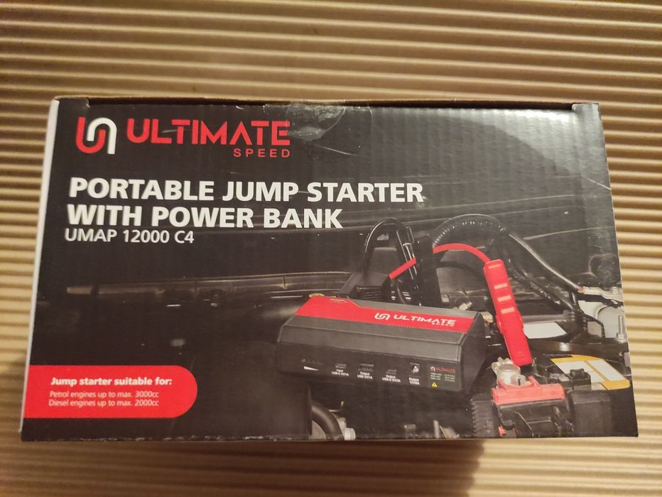 Jump starter motor auto cu functie power bank Ultimate speed