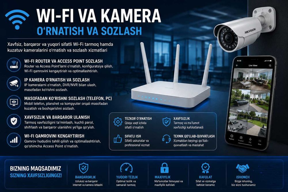 "Windows/Linux o'rnatish va kompyuterni tozalash"