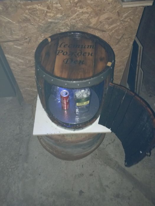 Уникален подарък за ЧРД с цветно лед осветюение лед осветление  захран