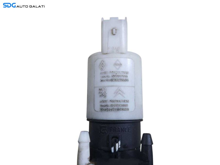 Pompa Pompita Motoras Vas Stropgel Spalare Parbriz Peugeot 307 2001 - 2008 Cod 8200067015 8200295685 9641553880 9641553980 [N1705]