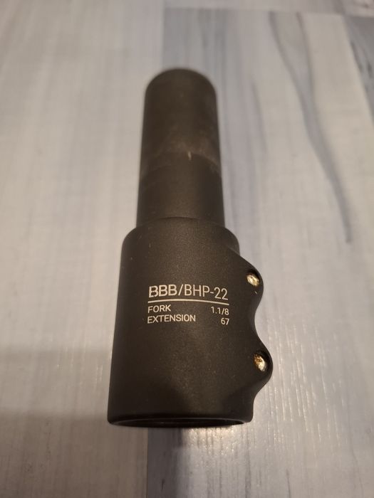 Prelungitor furcă BBB BHP-22, 1 1/8", 67 mm