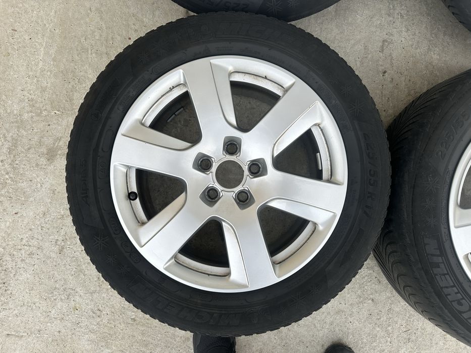 Roti Audi A6 pe 17’ 5x112 jante aluminiu originale