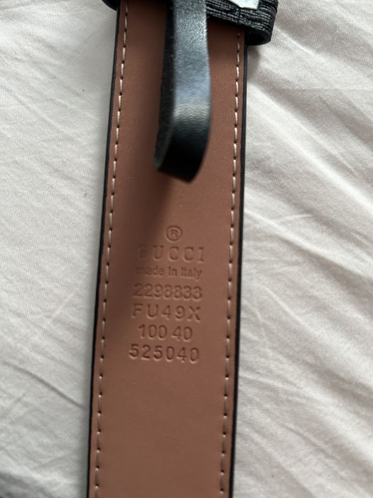 Curea gucci cu portofel