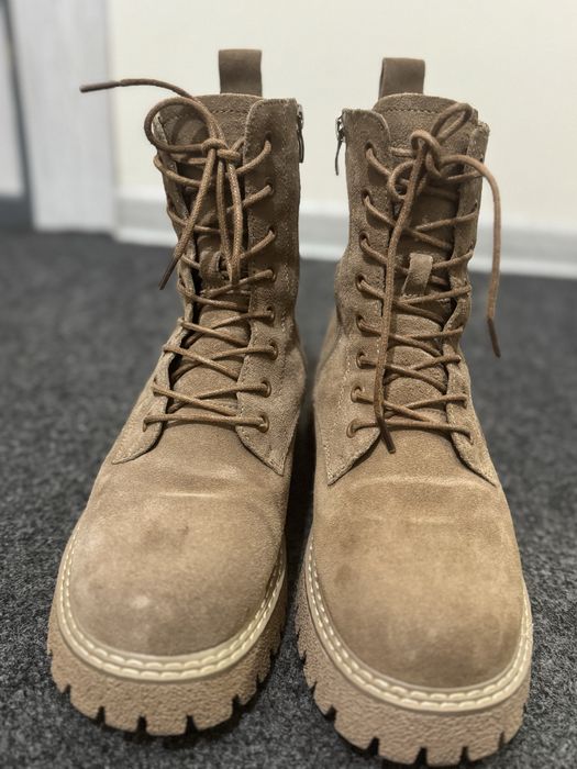 Сапоги. Натуральный замш. “SPAGNA”.