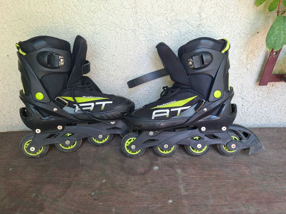 Role inline Raven Profession Black/Lime 38 - 42 (marimea L)