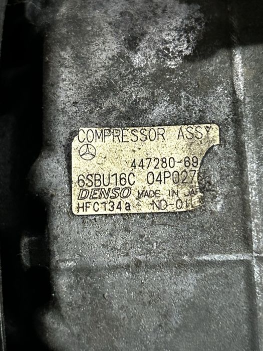 Compresor AC Mercedes 447280-6940 ML GL GLE 250 350