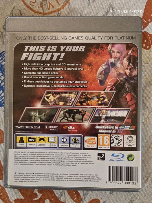 Продавам Tekken6 за PlayStation3