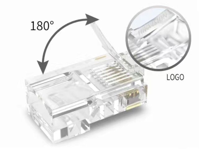 Коннекторы Hikvision/ TP-LINK RJ45 для витой пары