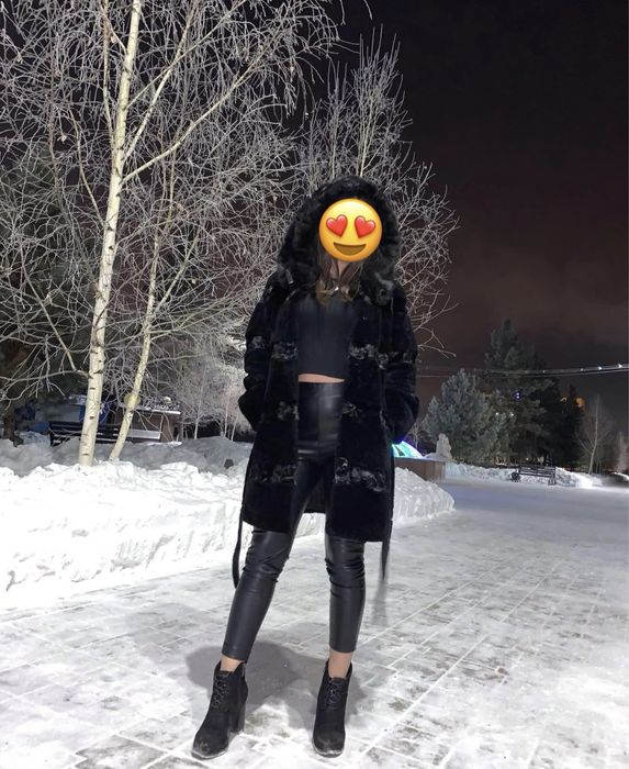 продам шубу полумутон/норка