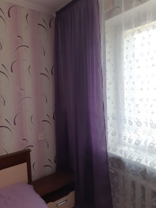 Покрывало +шторы. Б/У.