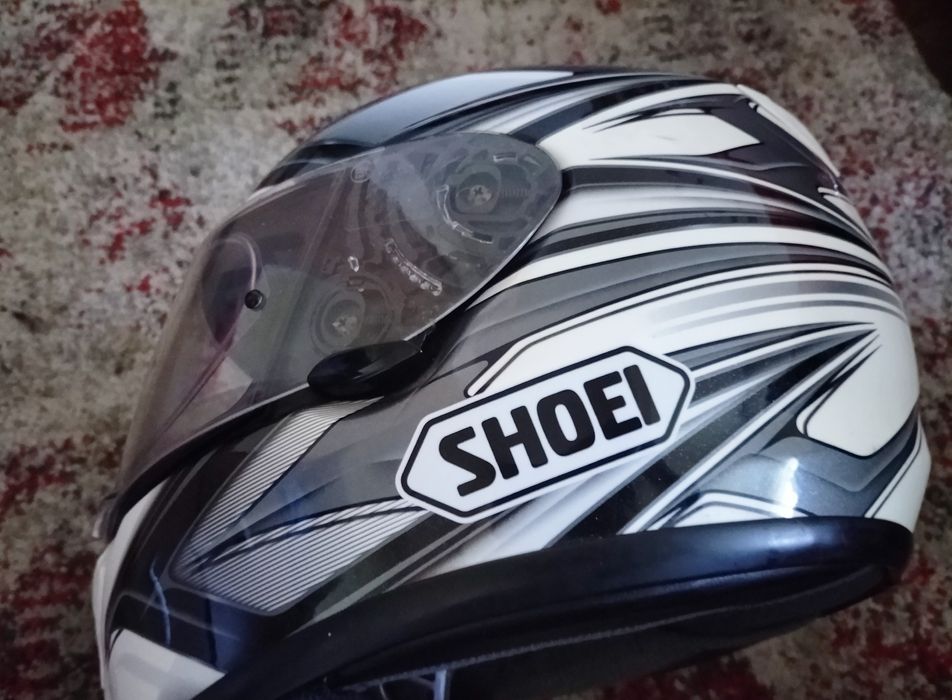Casca de motor SHOI alba