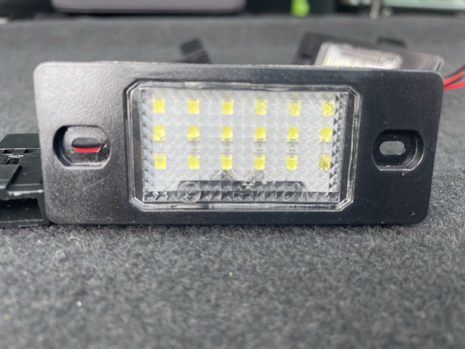 Led плафони за регистрационен номер на VW !