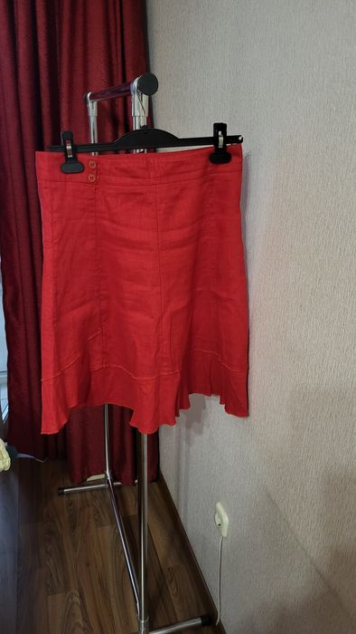 Льняные летние юбки