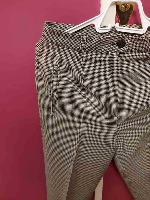 Пепитен панталон за студеното време