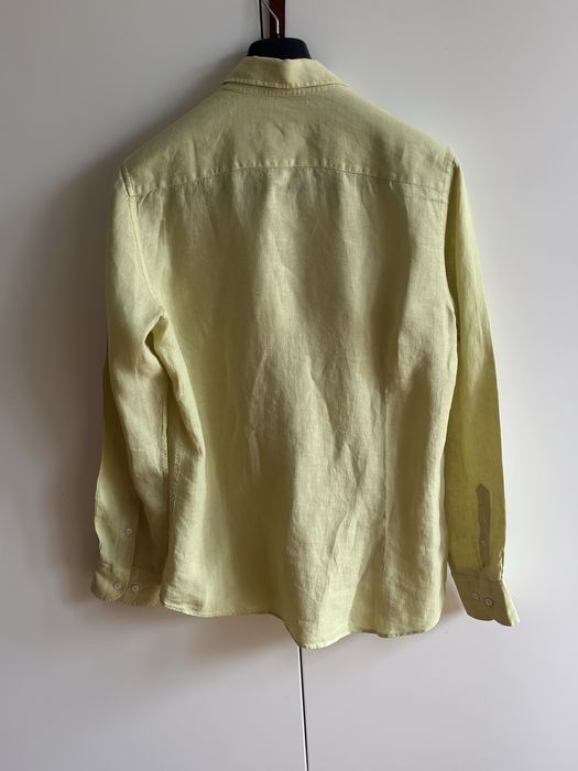 Massimo dutti - 100% лен - LIME - размер М