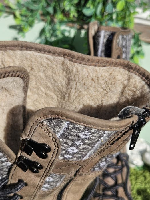 Landrover топли дълги ботуши от кожа