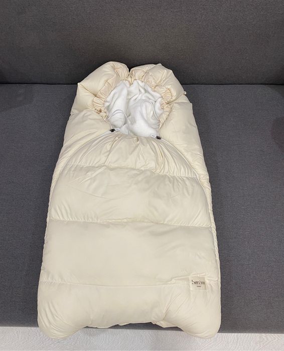 Кокон бежевый на выписку