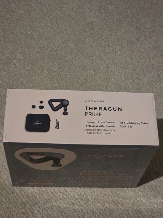 Dispozitiv de masaj Therabody Prime G5, Negru