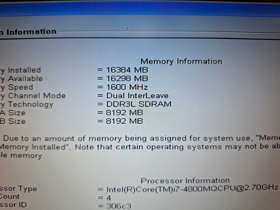 Dell Latitude E6540/i7-4800MQ/16GB /