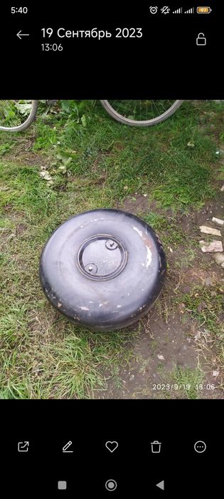 Продам газбалон под запаску на легковое авто