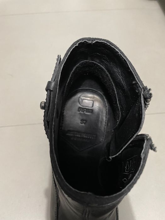 Ghete dama piele G Star Raw