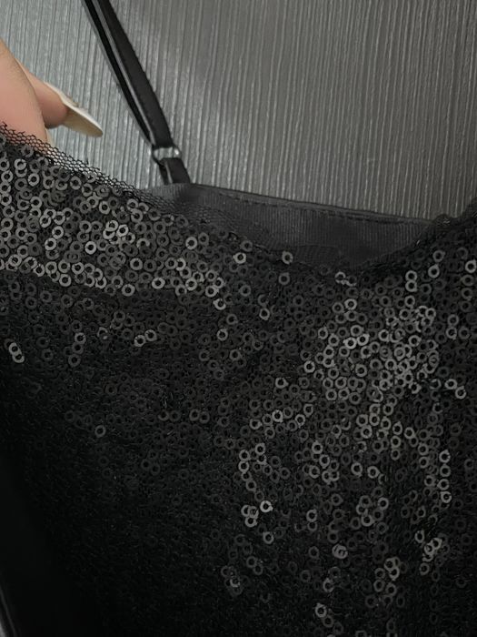 Платье коктельное черное