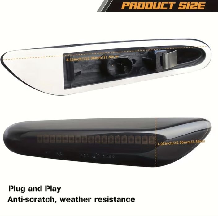 Led динамични мигачи за BMW