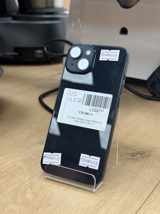 Телефон iPhone 14 78% 128gb рассрочка 0-0-12