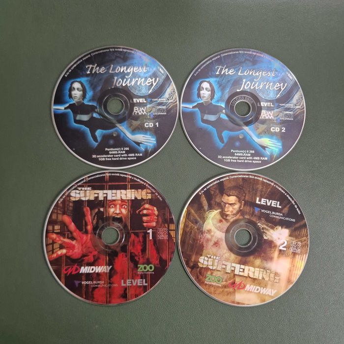 Lot Jocuri Retro PC Revista LEVEL