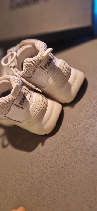 Зимни, бели маратонки Karl Lagerfeld