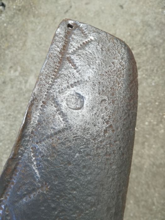 Османски маркиран 50см колекционерски масивен сатър