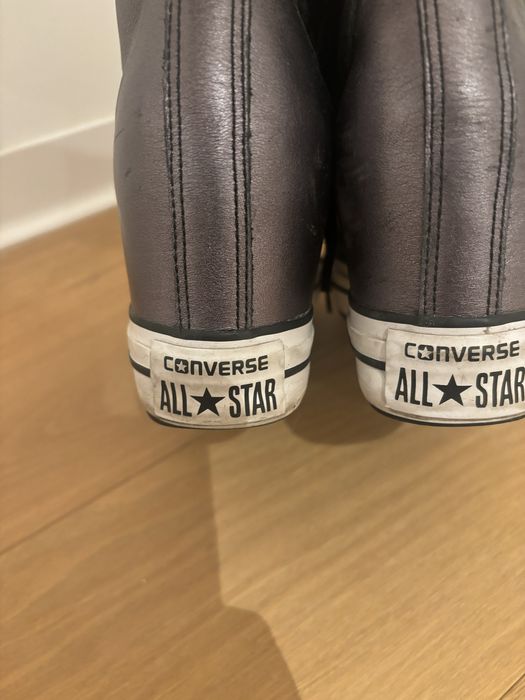 Adidasi Converse, nr 36, gri inchis