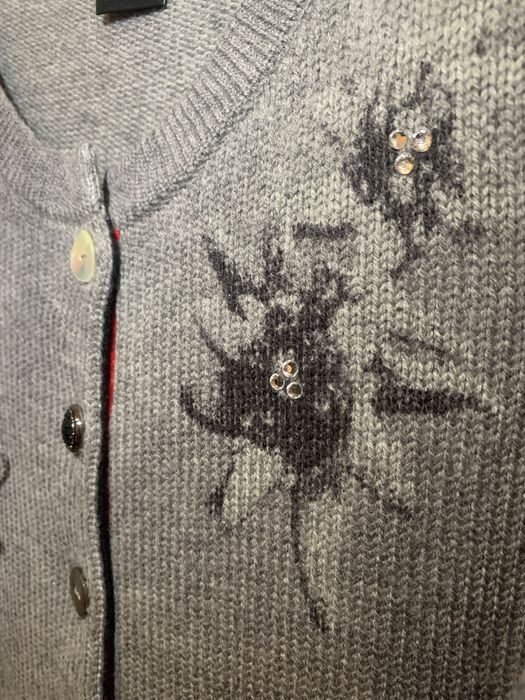 Cardigan Madeleine – Lână & Cașmir, Butoni Bijuterie și Paiete