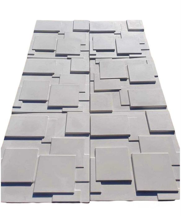 Matrite panouri 3D decorative gard, stalpi cruci piatra decorativa